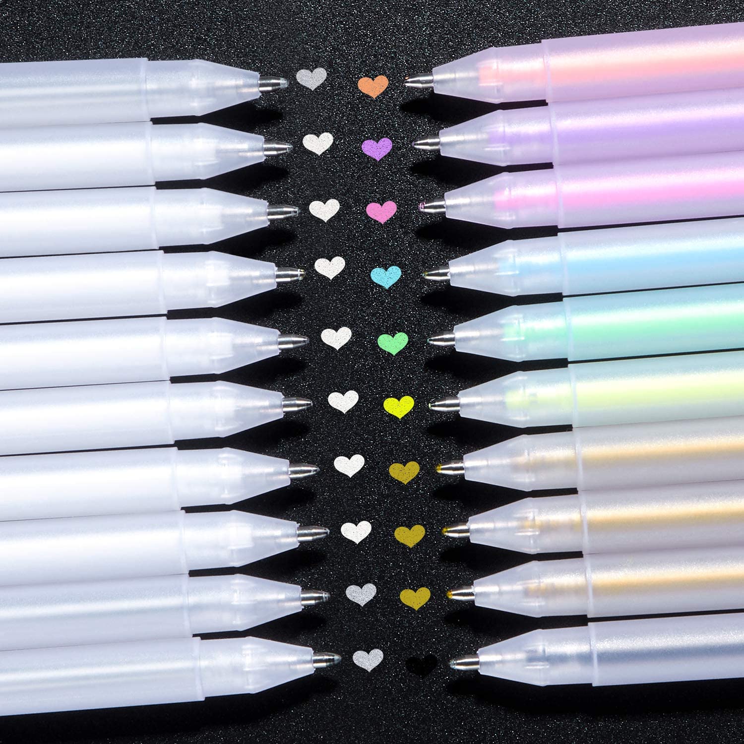 Cheap 3pcs Large Capacity 0.6mm Highlighter Sketch Markers White Paint Gel  Pen for Art Marker Manga Painting Fine Liner Pen | Joom
