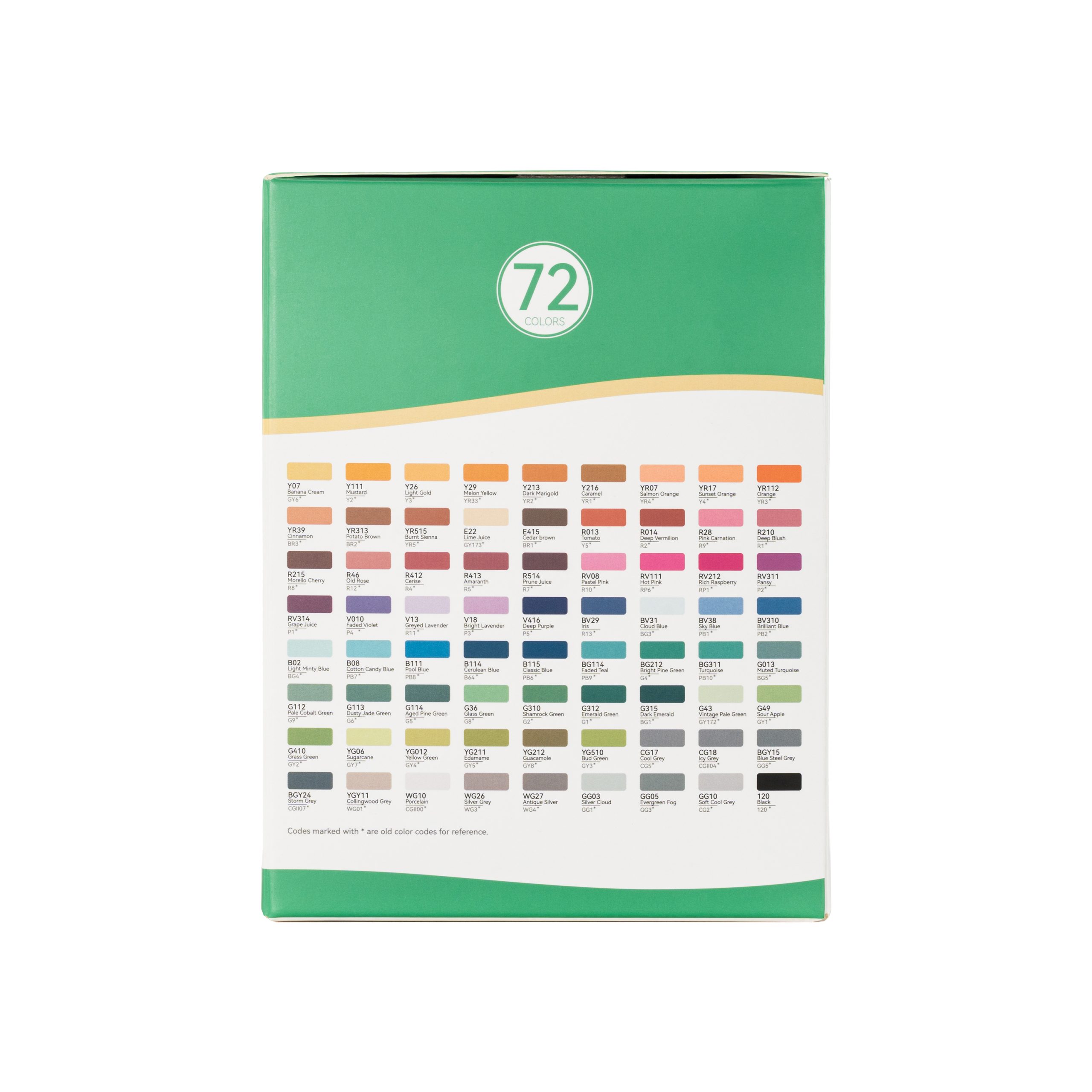 Ohuhu Honolulu B 72 Colours Dual Tip Brush & Fine Alcohol Art Markers - Image 4