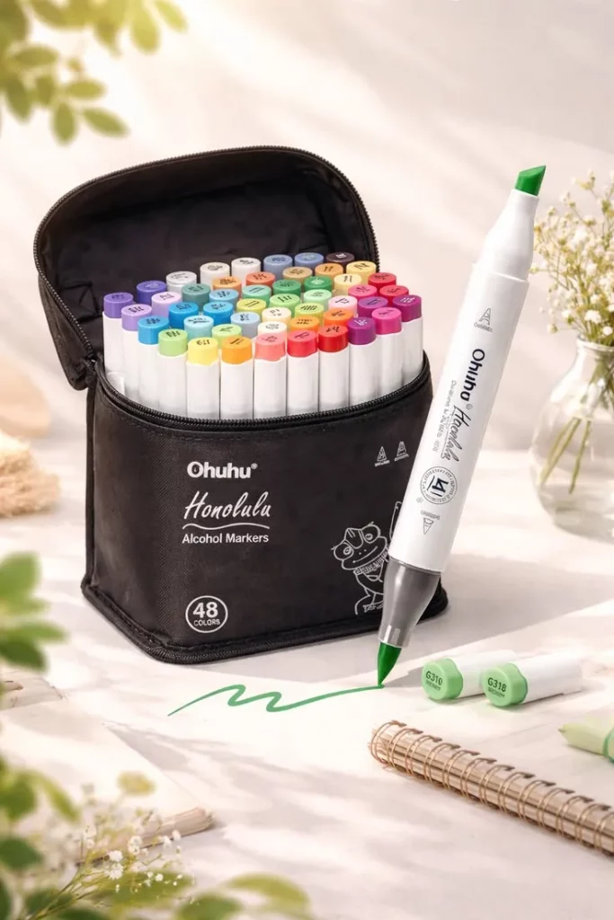 Alcohol vs Water-Based Markers: Which Ohuhu Range Is Right for You?